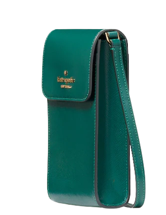Kate Spade New York Madison Saffiano Leather North South Flap Phone Crossbody