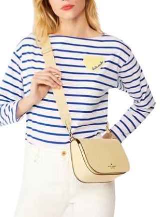 Kate Spade New York Madison Saffiano Leather Saddle Bag