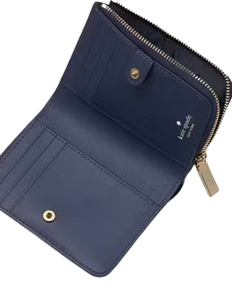 Kate Spade New York Madison Vase Floral Small L Zip Wallet