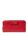 Kate Spade New York Morgan Bow Embellished Zip-around Continental Wallet