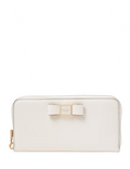 Kate Spade New York Morgan Bow Embellished Zip-around Continental Wallet