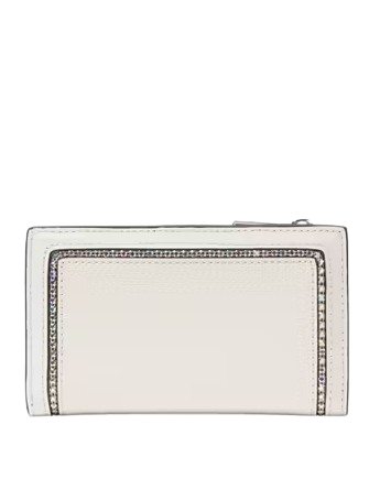 Kate Spade New York Morgan Crystal Inlay Small Slim Bifold Wallet