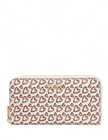 Kate Spade New York Morgan Fancy Hearts Zip-around Continental Wallet