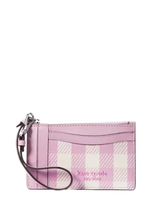 Kate Spade New York Morgan Gingham Field Card Case Wristlet