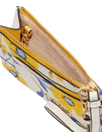 Kate Spade New York Morgan Sunshine Floral Printed Card Case Wristlet