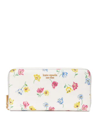 Kate Spade New York Morgan Tulip Toss Zip-around Continental Wallet