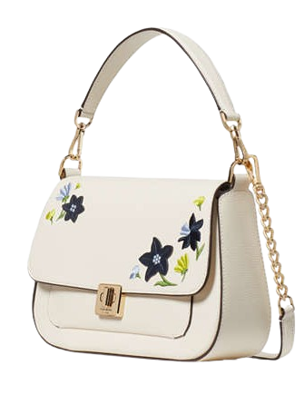 Kate Spade New York Phoebe Floral Applique Flap Crossbody