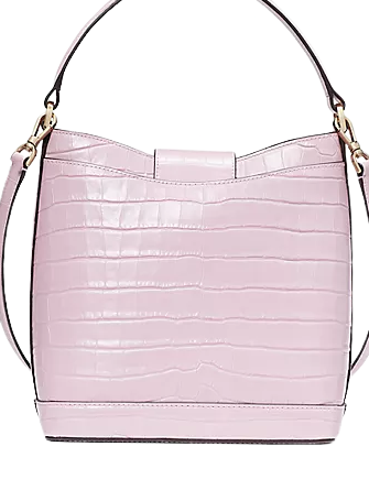 Kate Spade New York Reegan Croc Embossed Bucket Bag