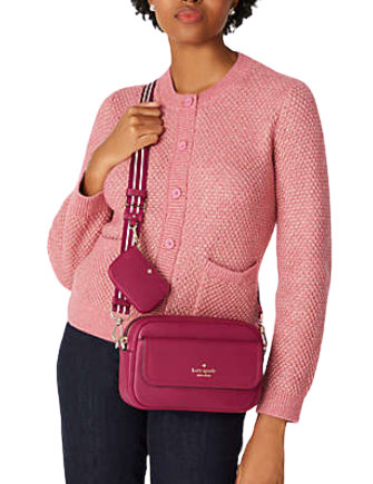 Kate Spade New York Rosie Pebbled Leather Flap Camera Bag