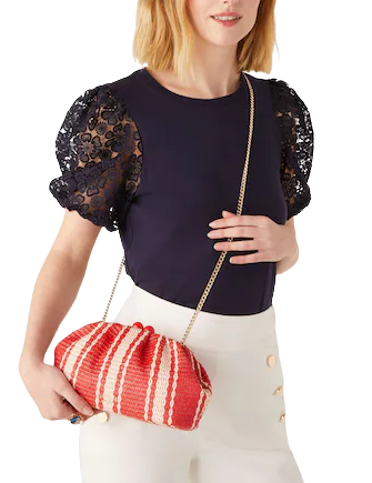 Kate Spade New York Scrunchy Convertible Clutch