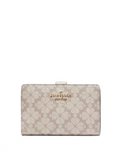 Kate Spade New York Signature Spade Flower Medium Compact Bifold Wallet