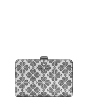 Kate Spade New York Signature Spade Flower Medium Compact Bifold Wallet