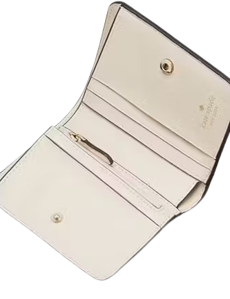 Kate Spade New York Signature Spade Flower Small Bifold Wallet