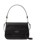 Kate Spade New York Staci Saffiano Leather Flap Shoulder Bag