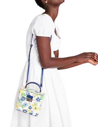 Kate Spade New York Voyage Floral Medley Small Top Handle Crossbody