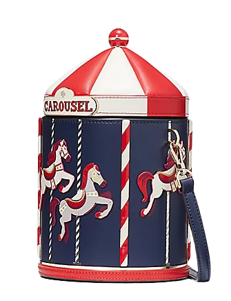 Kate Spade New York Winter Wonders 3D Carousel Crossbody