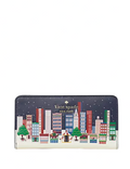 Kate Spade New York Winter Wonders Large Slim Bifold Wallet