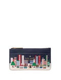 Kate Spade New York Winter Wonders Large Slim Card Holder