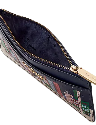 Kate Spade New York Winter Wonders Large Slim Card Holder
