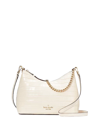 Kate Spade New York Zippy Croc Embossed Convertible Crossbody