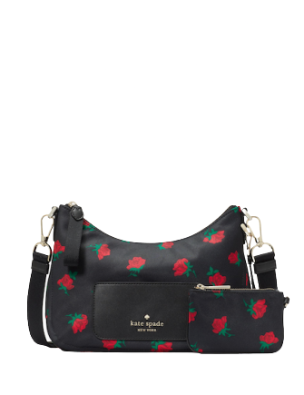 Kate Spade New York Chelsea Rose Toss Printed Crossbody