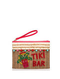 Kate Spade New York Tiki Bar Pouch Clutch Breath Of Fresh Air Wristlet