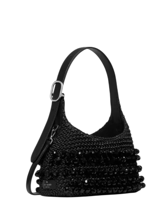 Kate Spade New York 454 Straw Mini Crossbody Bag