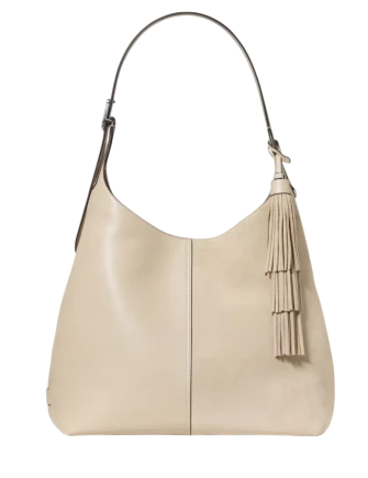 Kate Spade New York 454 Suede Fringe Large Shoulder Bag