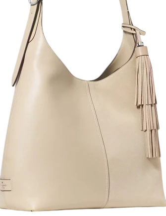 Kate Spade New York 454 Suede Fringe Large Shoulder Bag