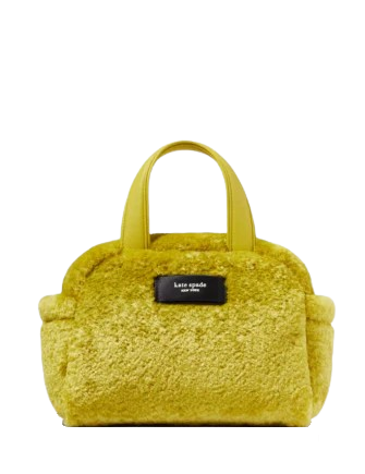 Kate Spade New York Apres Chic Faux Shearling Satchel
