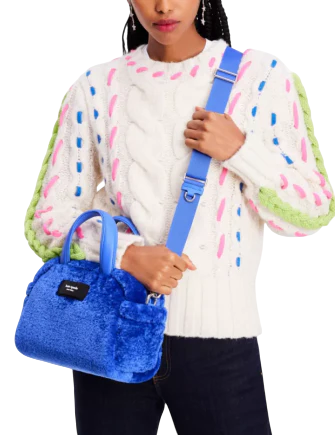 Kate Spade New York Apres Chic Faux Shearling Satchel