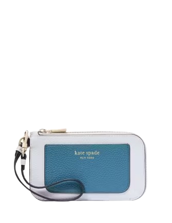 Kate Spade New York Ava Colorblocked Coin Card Case Wristlet