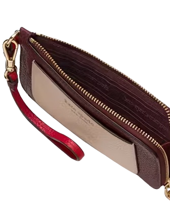 Kate Spade New York Ava Colorblocked Coin Card Case Wristlet