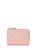Kate Spade New York Ava Colorblocked Pebbled Leather Zip Bifold Wallet