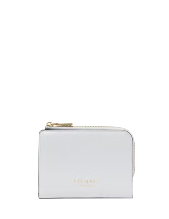 Kate Spade New York Ava Colorblocked Pebbled Leather Zip Bifold Wallet