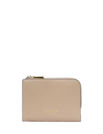 Kate Spade New York Ava Colorblocked Pebbled Leather Zip Bifold Wallet