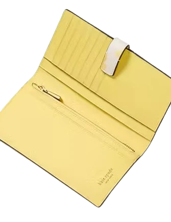 Kate Spade New York Ava Spring Pansies Bifold Wallet