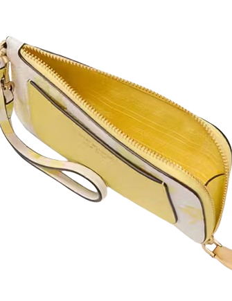 Kate Spade New York Ava Spring Pansies Card Case Wristlet
