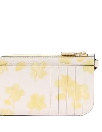 Kate Spade New York Ava Spring Pansies Card Case Wristlet