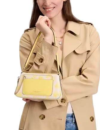 Kate Spade New York Ava Spring Pansies Pochette