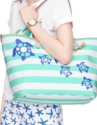 Kate Spade New York Breath Of Fresh Air Turtles Harmony Baby Bag