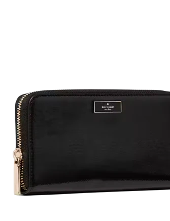 Kate Spade New York Bridget Crinkle Patent Large Continental Wallet