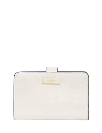 Kate Spade New York Bridget Crinkle Patent Medium Compact Bifold Wallet