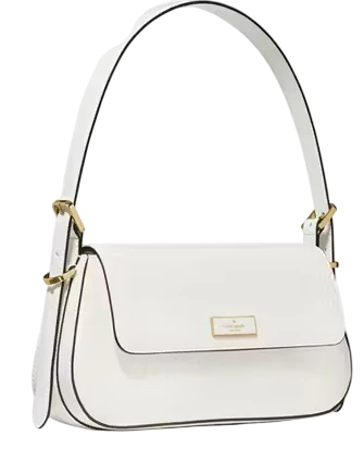 Kate Spade New York Bridget Crinkle Patent Small Flap Shoulder