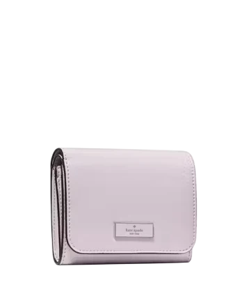 Kate Spade New York Bridget Crinkle Patent Small L-zip Wallet