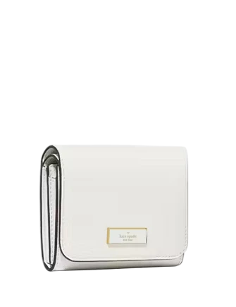 Kate Spade New York Bridget Crinkle Patent Small L-zip Wallet