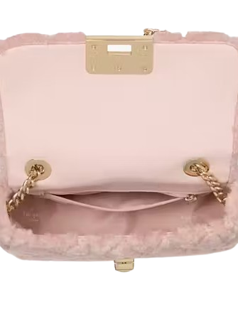 Kate Spade New York Carey Faux Fur Small Flap Crossbody