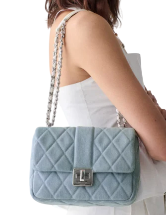 Kate Spade New York Carey Quilted Denim Crossbody Bag