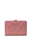 Kate Spade New York Carey Quilted Studded Medium Bifold Wallet