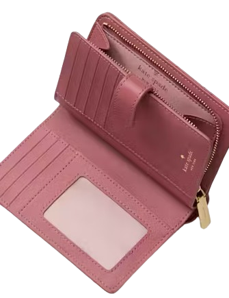 Kate Spade New York Carey Quilted Studded Medium Bifold Wallet